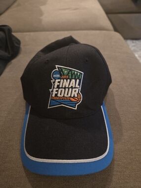2019 Final Four Minneapolis Black & Blue Cap